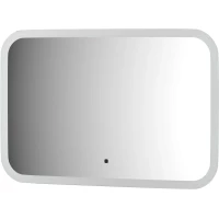 Зеркало Defesto Lume DF 3802RH 60x40 см, с LED-подсветкой, сенсорным выключателем, диммером