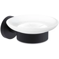 Мыльница AQUAme Trento AQM7211MB настенная, черный матовый
