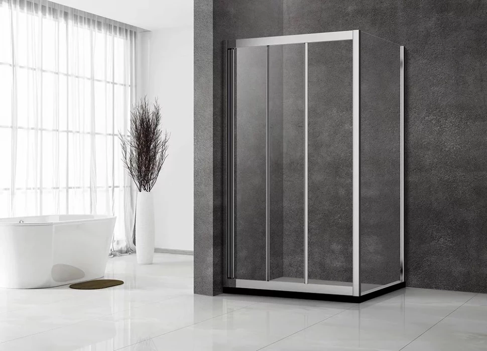 

Душевой уголок 125x70 см Veconi Rovigo RV031-12070-01-C5 прозрачное