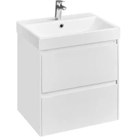 Тумба под раковину Roca Ona A857613509 58,5 см, подвесная, белый матовый