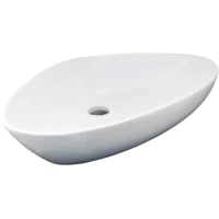 Раковина-чаша CeramaLux 9062 66x43,5 см, накладная, белый