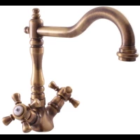 Смеситель для раковины без донного клапана Rav Slezak Morava Eko MK320.5/8SM