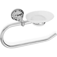 Полотенцедержатель кольцо с мыльницей Stil Haus Elite EL79(08) хром