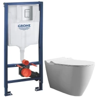 Комплект подвесной унитаз Bien Mineral MNKA052N1VP0W3000 + система инсталляции Grohe 38772001