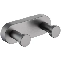 Крючок двойной Raglo R300.052.09 графит матовый