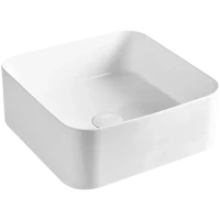 Раковина-чаша AXA Mate 7810001 40x40 см, накладная, белый глянец