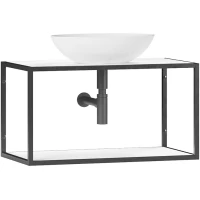 Консоль Belux Аляска 4810924289582 белый глянец/черный