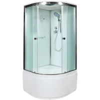 Душевая кабина 90x90x220 см Deto D90SEL матовое