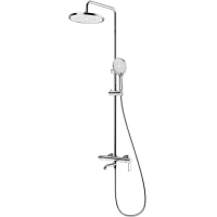 Душевая система Splenka S03.24 250 мм, со смесителем, хром