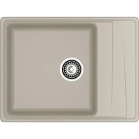 Кухонная мойка GranFest Level 660L 66x50 см, топаз 