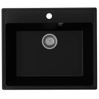 Кухонная мойка Ulgran уголь Forte 580-07