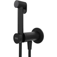 Гигиенический душ Remer X Style X61PWNO CoolStart, со смесителем, черный матовый