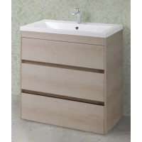 Тумба под раковину Art&Max Family FAMILY-580-3C-PIA-PB 57,6 см, напольная, белая сосна