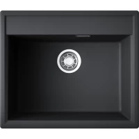Кухонная мойка Omoikiri Artgranit Daisen 60-BL 4993622 60x51 см, черный