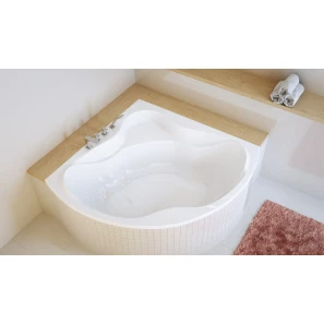 Изображение товара акриловая ванна 149,5x149,5 см excellent konsul waex.kon15wh