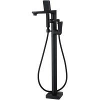 Смеситель напольный для ванны Lemark Bronx LM3744BL