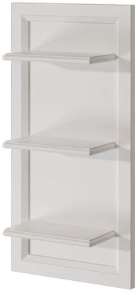 

Панель с полками белый матовый Caprigo Jardin 10470-B031G