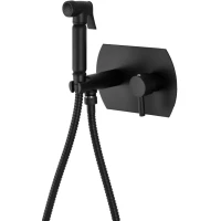 Гигиенический душ Remer Minimal N60NO со смесителем, черный матовый