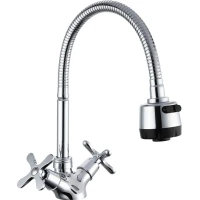 Смеситель для кухни Frud R43601 с гибким изливом, хром
