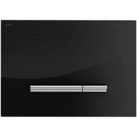 Кнопка смыва Mepa Sirius B 421751 для инсталляции, черный/хром