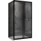 Душевой уголок 130x80 см Abber Schwarzer Diamant AG30130BH-S80B прозрачное Душевой уголок 130x80 см Abber Schwarzer Diamant AG30130BH-S80B прозрачное - 2