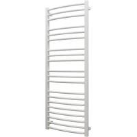 Полотенцесушитель электрический Grota Calma 4607118218301 1200x480, ТЭН левый/правый, белый матовый