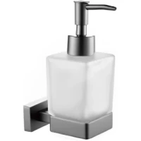 Дозатор для жидкого мыла Belz B90427 настенный, оружейная сталь матовый