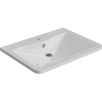 Раковина Misty Атлантик 4623723685659 60x45 см, накладная, белый