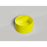 Раковина-чаша Salini S-Stone Armonia Round Top 02 130422TMF 45x45 см, накладная, покраска по RAL матовый полностью