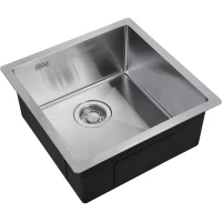 Кухонная мойка Zorg ZL R 440440 44x44 см, нержавеющая сталь