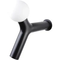 Верхний душ Bronze De Luxe Liberty 501B-L 50 мм, с кронштейном, черный матовый