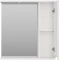 Зеркальный шкаф 70x74,5 см белый глянец R Misty Атлантик П-Атл-4070-010П - 3