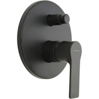 Смеситель для ванны Mariani Kali B14173KL встраиваемый, черный матовый