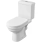 Унитаз-компакт Santeri Visit 1.P405.3.S00.00B.F (4640009670758) косой выпуск, с сиденьем, белый