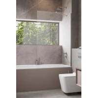 Шторка для ванны Radaway Modo New Brushed Nickel PNJ II 80 10006080-91-01 прозрачное