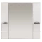 Зеркальный шкаф Misty София П-Соф02120-011Св 119x116 см, с подсветкой, выключателем, белый глянец - 1