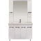 Зеркальный шкаф Misty София П-Соф02120-011Св 119x116 см, с подсветкой, выключателем, белый глянец - 2