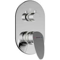 Смеситель для ванны Bravat Drop P69190C