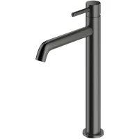 Смеситель для раковины Omnires Y Y1212GR без донного клапана, графит