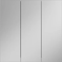 Зеркальный шкаф Misty Балтика Э-Бал04080-011 80x80 см, белый глянец