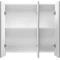 Зеркальный шкаф Misty Балтика Э-Бал04080-011 80x80 см, белый глянец - 3