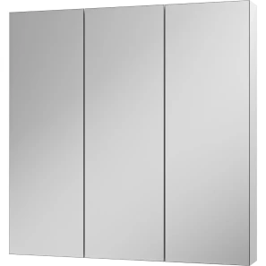 Изображение товара зеркальный шкаф misty балтика э-бал04080-011 80x80 см, белый глянец
