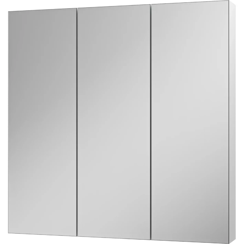 Зеркальный шкаф Misty Балтика Э-Бал04080-011 80x80 см, белый глянец