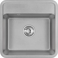 Кухонная мойка Granula 5001, БАЗАЛЬТ 50x50 см, базальт