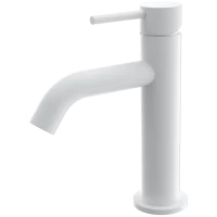 Смеситель для раковины Wonzon & Woghand WW-H1061-MW белый матовый