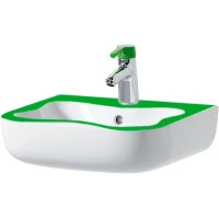 Раковина 45x41 см Laufen Florakids 8.1503.1.072.104.1