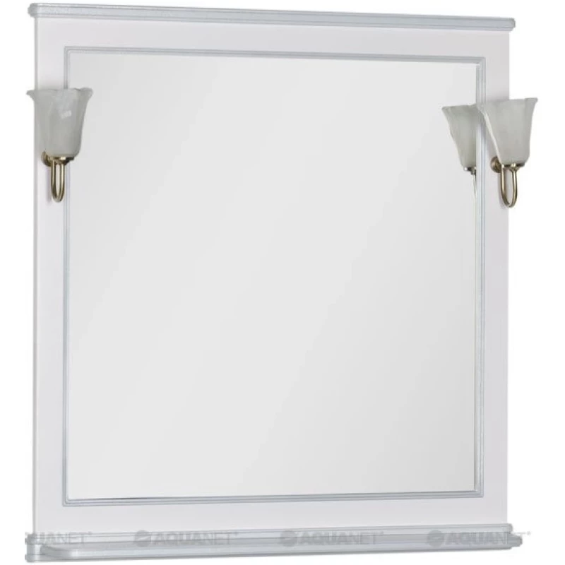 Зеркало 102,2x100 см белый Aquanet Валенса 00180290