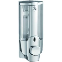 Диспенсер для жидкого мыла D-Lin D201125-1 350 мл, серый матовый