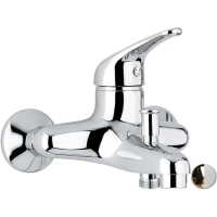 Смеситель для ванны Emmevi Ambra 9001/BO золотой/белый