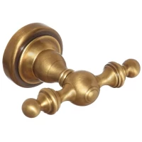 Крючок Camelos Rychmond A1601-2 двойной, для ванны, бронза